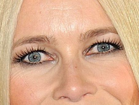 Claudia Schiffer eye color