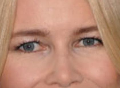 Claudia Schiffer eye color