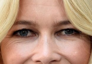 Claudia Schiffer eye color