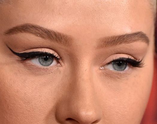 Christina Aguilera eye color