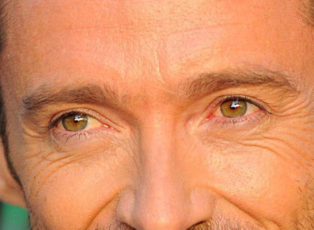 Hugh Jackman eye color