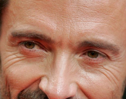 Hugh Jackman eye color