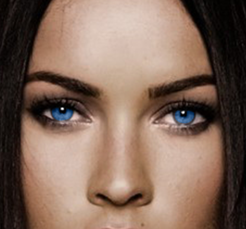 Megan Fox eye color