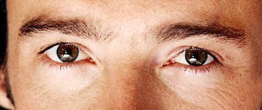 Hugh Jackman eye color