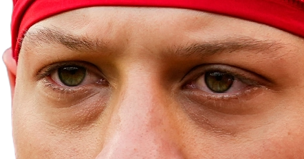 Patrick Mahomes eye color