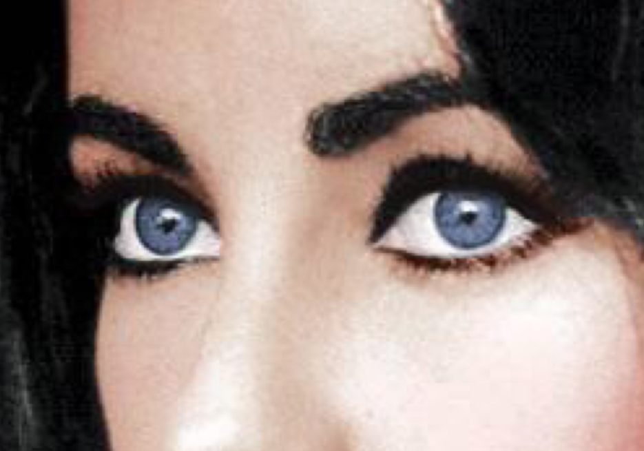 Elizabeth Taylor eye color