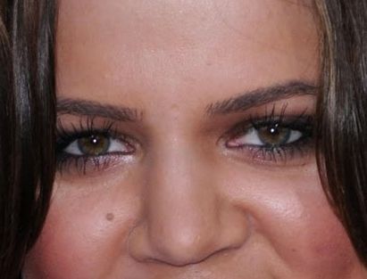 Khloe Kardashian eye color