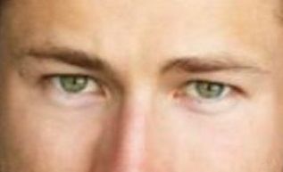 Glen Powell eye color