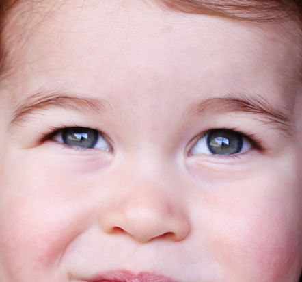 Princess Charlotte eye color