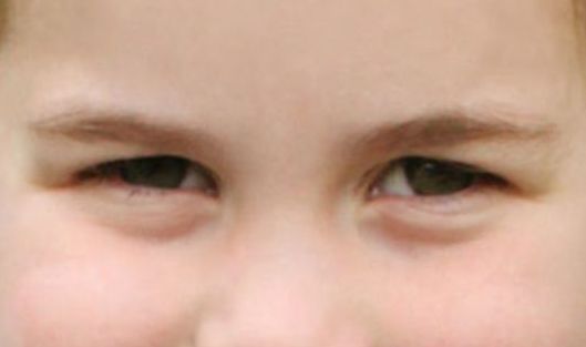 Princess Charlotte eye color