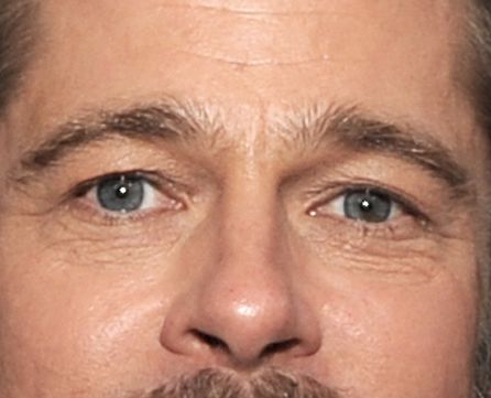 Brad Pitt eye color