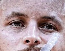 Steph Curry eye color