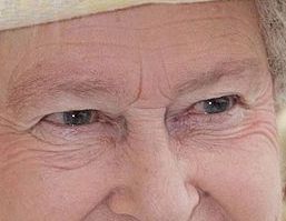 Queen Elizabeth eye color