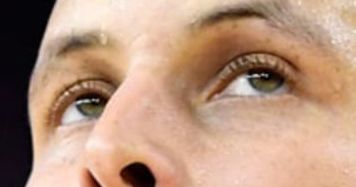 Steph Curry eye color