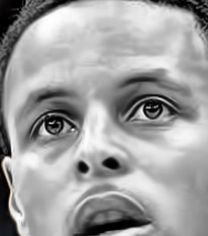 Steph Curry eye color