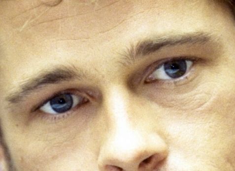 Brad Pitt eye color