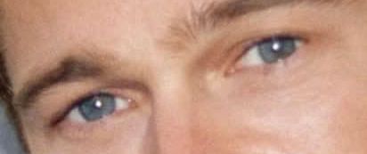 Brad Pitt eye color