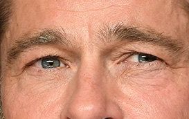 Brad Pitt eye color