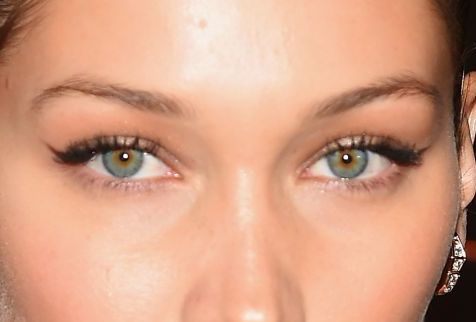 Bella Hadid eye color