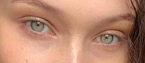 Bella Hadid eye color