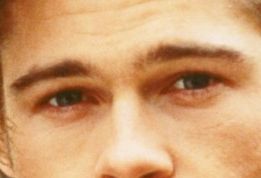 Brad Pitt eye color