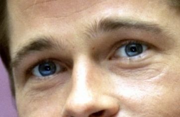 Brad Pitt eye color