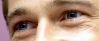 Brad Pitt eye color