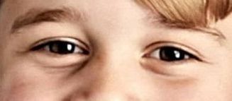 Prince George eye color