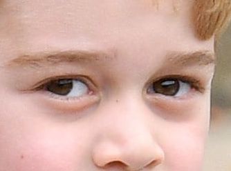 Prince George eye color