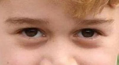 Prince George eye color