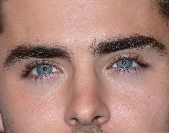 Zac Efron eye color