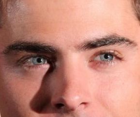 Zac Efron eye color