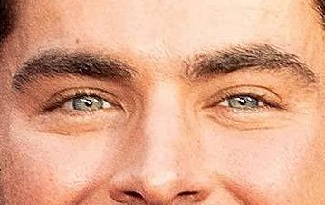 Zac Efron eye color