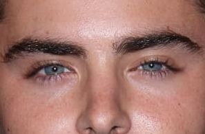 Zac Efron eye color