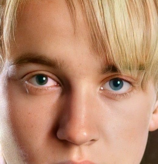 Draco Malfoy eye color