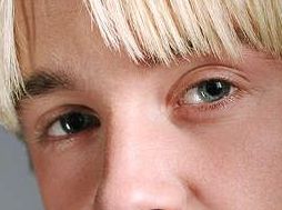 Draco Malfoy eye color