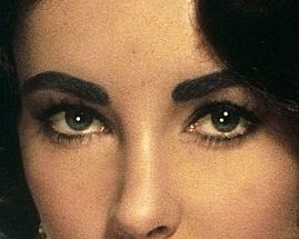 Elizabeth Taylor eye color