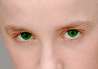 Draco Malfoy eye color