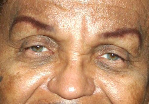 Joe Jackson eye color