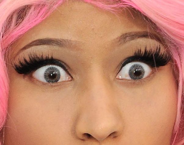 Nicki Minaj eye color