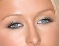 Paris Hilton eye color