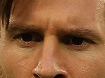 Messi eye color