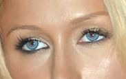 Paris Hilton eye color