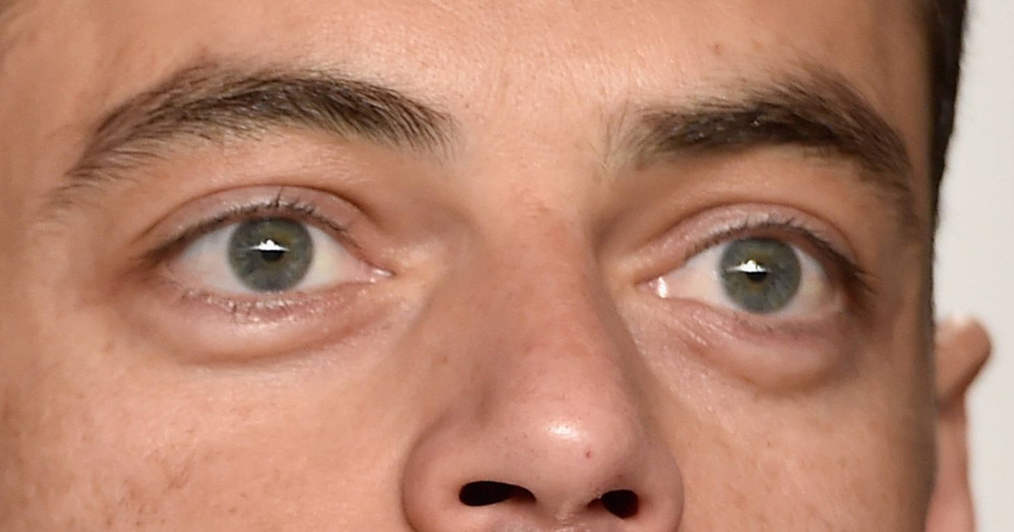 Rami Malek eye color