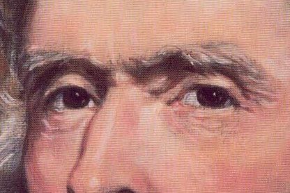 Thomas Jefferson eye color