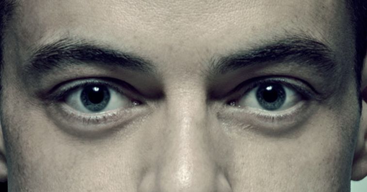 Rami Malek eye color