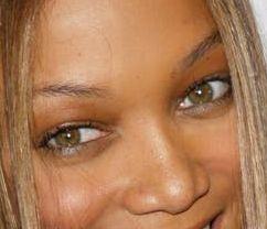 Tyra Banks eye color