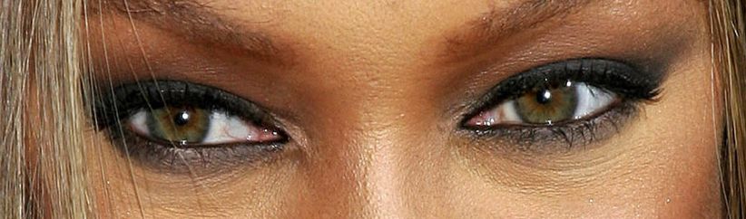 Tyra Banks eye color