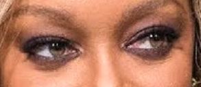 Tyra Banks eye color