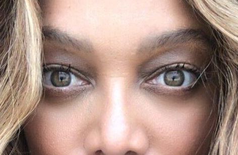 Tyra Banks eye color